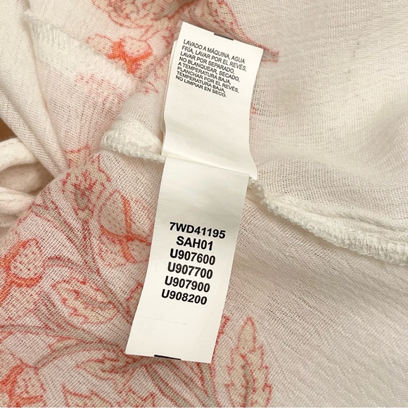 Lucky Brand Floral Wrap Top - Picture 14 of 14